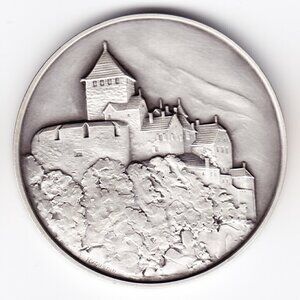1982 Vaduz Switzerland Medal (b126)